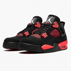 Air Jordan 4 Retro "Rot Thunder" AJ4 Herren/Damen Sneakers CT8527 016