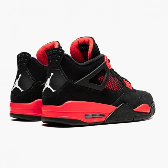 Air Jordan 4 Retro Rot Thunder AJ4 Herren/Damen Sneakers CT8527 016