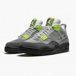 Air Jordan 4 Retro SE "95 Neon" Herren Jordan Sneakers Cool Grau/Volt-Wolf Grau-Anthr CT5342 007