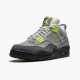 Air Jordan 4 Retro SE 95 Neon Herren Jordan Sneakers Cool Grau/Volt-Wolf Grau-Anthr CT5342 007