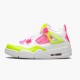 Air Jordan 4 Retro Weiß Lemon Rosa Herren/Damen CV7808 100 Weiß/Lemon Venom/Rosa Blast AJ4 Jordan Sneakers