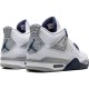 Air Jordan 4 Midnight Navy Weiß Midnight Navy Light Smoke Grau-Fire Rot DH6927-140