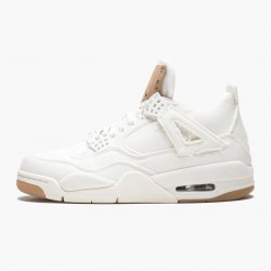 Levi's x Air Jordan 4 "Denim" Herren AO2571 100 Weiß AJ4 Jordan Sneakers