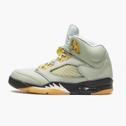 Air Jordan 5 Jade Horizon Herren/Damen Light Silber-Anthracite-Rosa Glaze DC7501 300