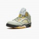 Air Jordan 5 Jade Horizon Herren/Damen Light Silber-Anthracite-Rosa Glaze DC7501 300