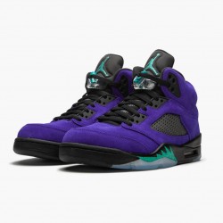 Air Jordan 5 Retro "Alternate Grape" Herren Grape Ice/Schwarz-Clear-New Emer 136027 500 AJ5 Jordan Sneakers