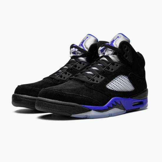 Air Jordan 5 Retro Racer Blau Herren/Damen With Schwarz Blau CT4838 004