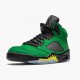 Air Jordan 5 Retro SE Oregon Herren/Damen Grün Gelb CK6631 307