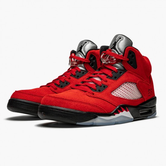 Air Jordan 5 Retro Raging Bull Rot DD0587 600 Varsity Rot/Schwarz-Weiß Herren AJ5 Jordan Sneakers