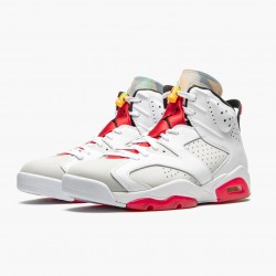 Air Jordan 6 Retro "Hare" CT8529 062 Neutral Grau/Weiß-True Rot-Bl Herren/Damen AJ6 Jordan Sneakers