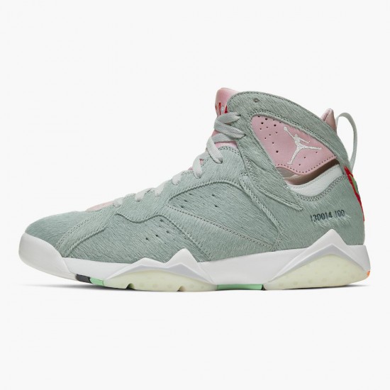 Air Jordan 7 Retro Neutral Grau Herren Reflect Grau/Rosa-Weiß CT8528 002 AJ7 Jordan Sneakers