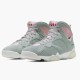 Air Jordan 7 Retro Neutral Grau Herren Reflect Grau/Rosa-Weiß CT8528 002 AJ7 Jordan Sneakers