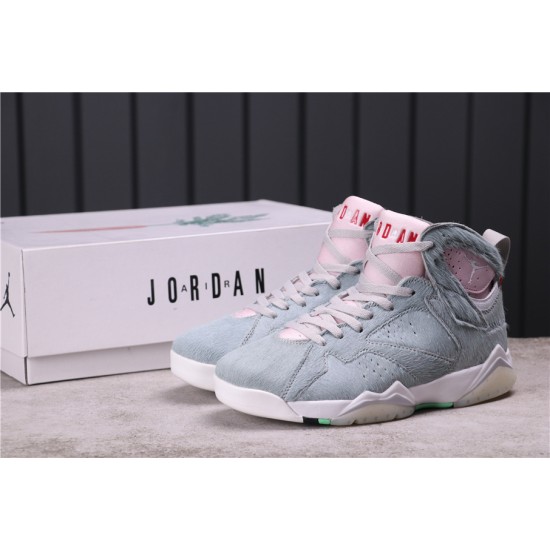 Air Jordan 7 Retro Neutral Grau Herren Reflect Grau/Rosa-Weiß CT8528 002 AJ7 Jordan Sneakers