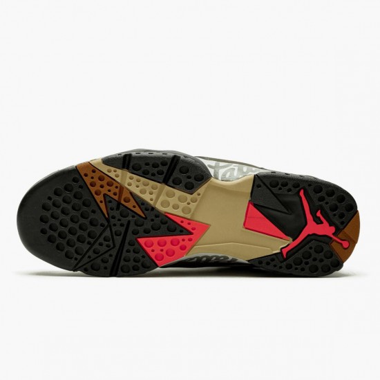 Air Jordan 7 Retro Patta Icicle Herren/Damen Icicle/Sequoia-River Rock/Ligh AT3375 100 AJ7 Jordan Sneakers